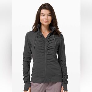 Lululemon Beyond the Studio Jacket
Striped Graphite Gray Size 10